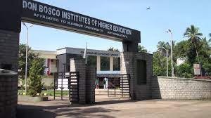 Entrance gate Don Bosco Arts & Science College Angadikadavu (DBASC, Kannur) in Kannur