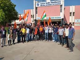 Group Photo Central University of Gujarat in Ahmedabad