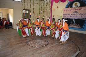 Dance Competion at Birsa Munda Tribal University in Narmada