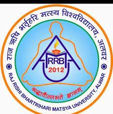 Raj Rishi Bhartrihari Matsya University logo