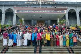 Class Group at Dr. Vishwanath Karad MIT World Peace University in Pune