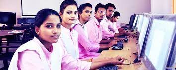 Computer class  Nehru Gram Bharati in Prayagraj