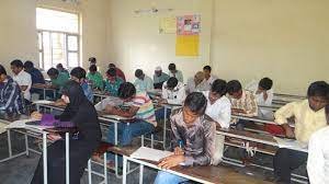 Students Andhra Muslim College, in Guntur