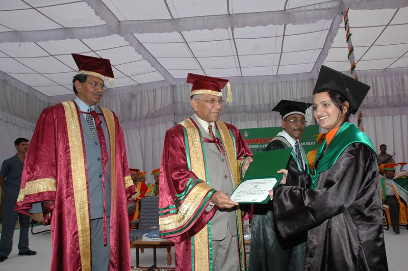 Convocation at Dr. Y.S.Parmar University of Horticulture & Forestry in Solan