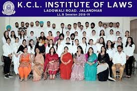 Group photo K.C.L. Institute of Laws in Jalandar