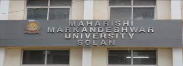 University Banner Maharishi Markandeshwar University, Solan  in Solan