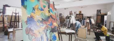Painting Class Room Dr Y. S. R. Architecture & Fine Arts University in Kadapa