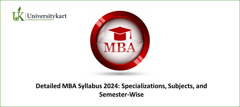 Detailed MBA Syllabus 