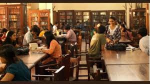 Library at Dr. Homi Bhabha State University in Ahmednagar