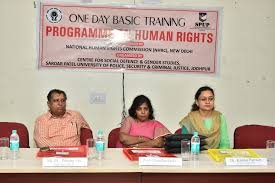 Programme Human Right Sardar Patel University of Police, Security & Criminal Justice in Jodhpur