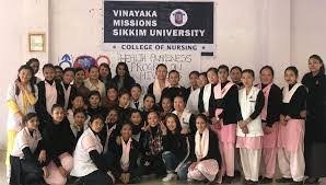 Students And Teachers Group  Photos Vinayaka Missions Sikkim University in East Sikkim