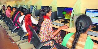Computer lab Government College for Women in Ambala	