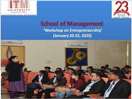 classroom ITM University, School of Management (SOM Gwalior) in Gwalior