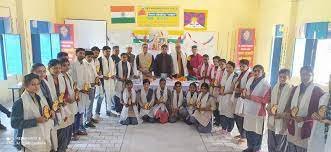 Students  Mahamati Prannath Mahavidyalaya in Chitrakoot