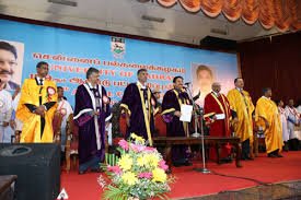 Convocation at Madaras University in Dharmapuri	