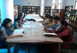 Library at Krishnakumarsinhji Bhavnagar University in Ahmedabad