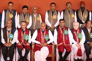 Staff at Kamdhenu University in Gandhinagar