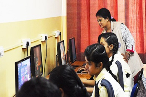 Computer Lab shri goverdhan sanskrit college in Dungarpur