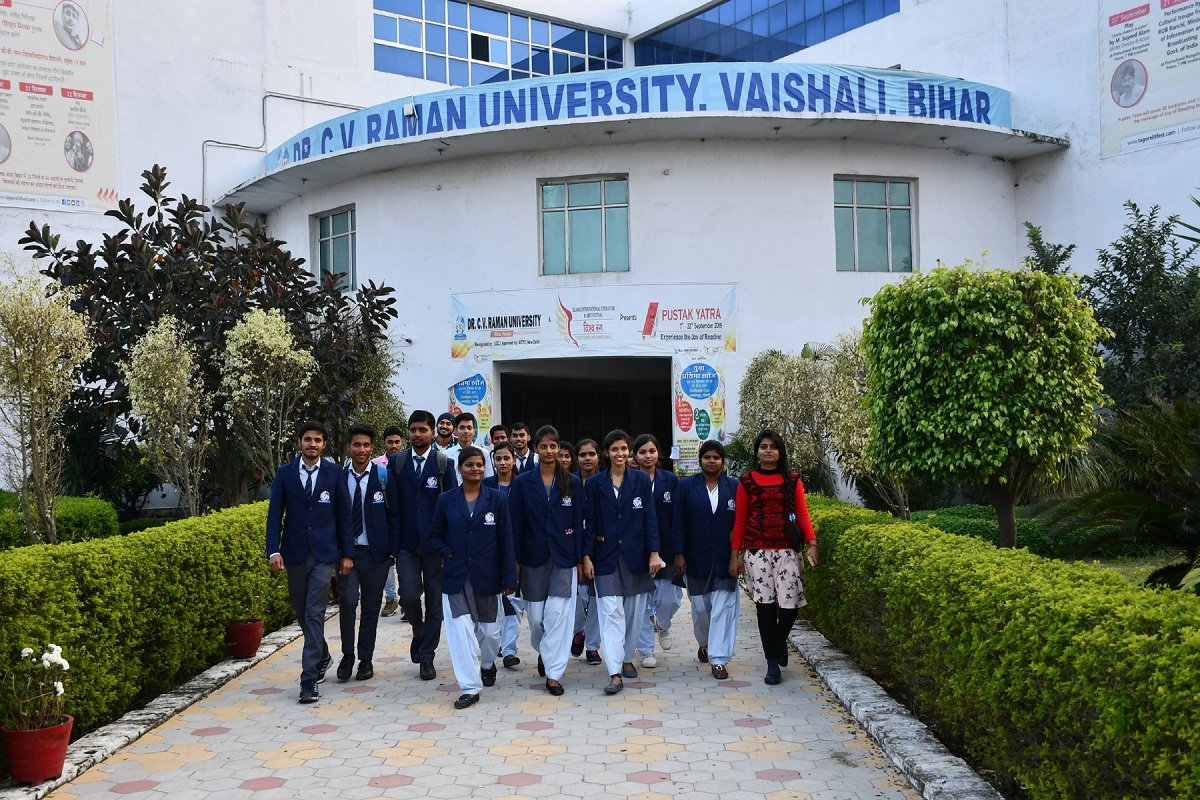 Students Group Dr C V Raman University in Bilaspur