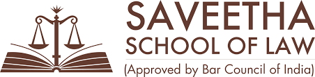 Saveetha School of Law Logo