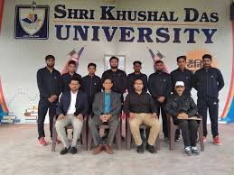 Group photo Shri Khushal Das University in Hanumangarh