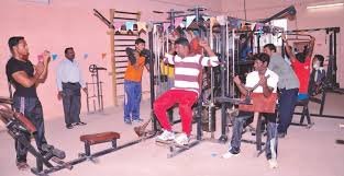 Gym at Annamalai University in Dharmapuri	