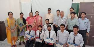 Certificate distribution Maharishi Arvind University in Jaipur