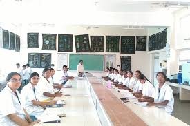 Practicals class Andhra University College of Pharmaceutical Sciences in Visakhapatnam	