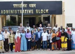 Group Photo  University of Hyderabad in Hyderabad	