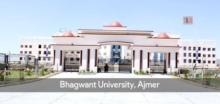 Front Gate View Bhagwant University in Ajmer