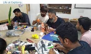 practical class Explorra School of Design & Technology (ESDT, Ahmedabad) in Ahmedabad