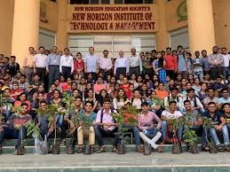A Group Photo of Students of New Horizon Institute of Technology and Management (NHITM, Thane)