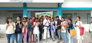 Students at Alipurduar University in Alipurduar