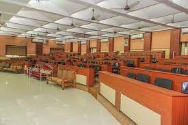 Seminar Hall of Hashmatrai and Gangaram Himathmal Mansukhani Institute of Management (MIM, Thane)