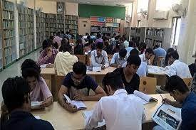 Library Shaheed Bhagat Singh College, Raisingh Nagar in Sri Ganganagar