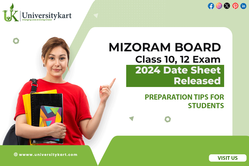 Mizoram Board Class 10, 12 Exam Date Sheet