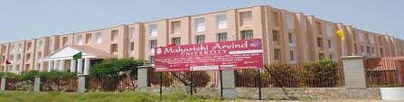 Maharishi Arvind University banner
