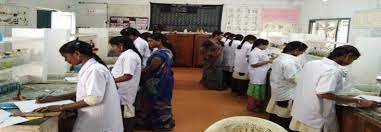 Laboratory of Sri DNR Government Degree College for Women, Palakollu in West Godavari	