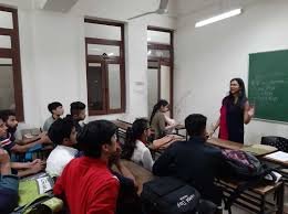 Class room  Zakir Hussain College (Evening) New Delhi 
