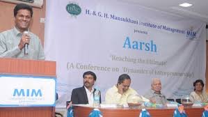 A Conference at Hashmatrai and Gangaram Himathmal Mansukhani Institute of Management (MIM, Thane)