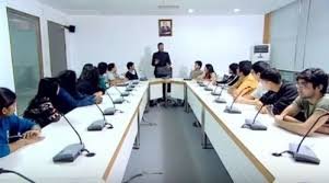 Meeting O.P. Jindal Global University in Sonipat