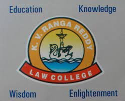 K V Ranga Reddy Law College Hyderabad Logo