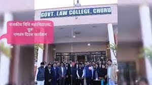 Group Photo Government Law College,  in Churu