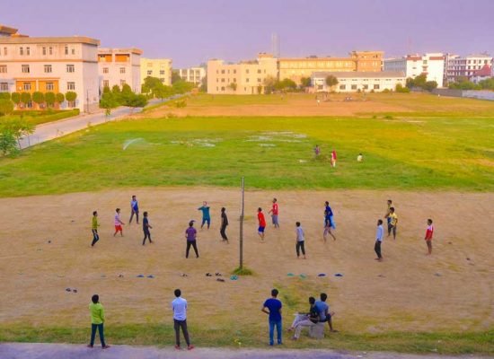 Play ground of Advanced Institute of Technology Management (AITM, Palwal)