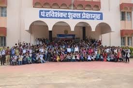 Group photo Pt. Ravishankar Shukla University in Balod