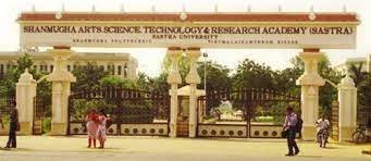 Shanmugha Arts, Science, Technology & Research Academy  Banner