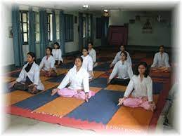 Yoga class Dayanand Ayurvedic College  in Jalandhar