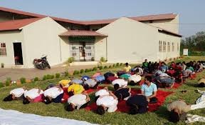 Yoga Activities Photo  Rani Lakshmi Bai Central Agricultural University in Jhansi