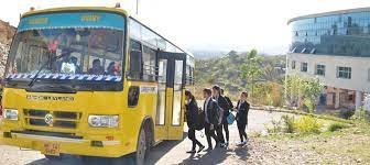 University bus Photo  Career Point University Hamirpur in Hamirpur