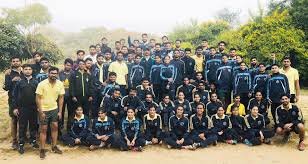 Sport Students Group PhotoRajasthan University in Jaipur